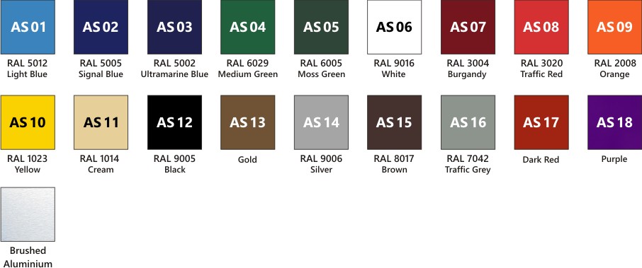 school sign colours available